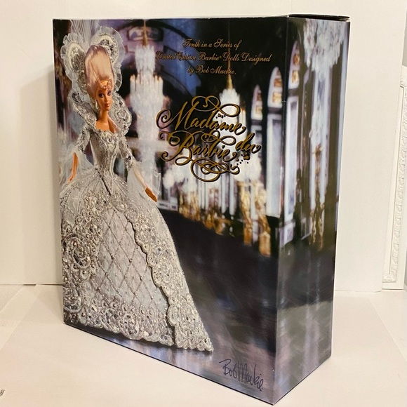 🌹🍃New In Box-1997 Bob Mackie-Limited Edition “Madame Du” Porcelain Barbie Doll - Picture 12 of 16